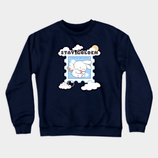 Positivity and Brilliance, Stamped with Loppi Tokki's Charm! Crewneck Sweatshirt